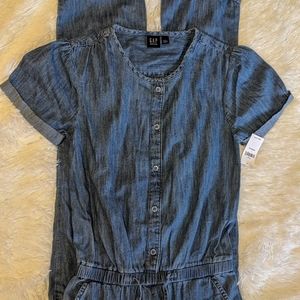 NWT GAP Kids Denim Jumpsuit